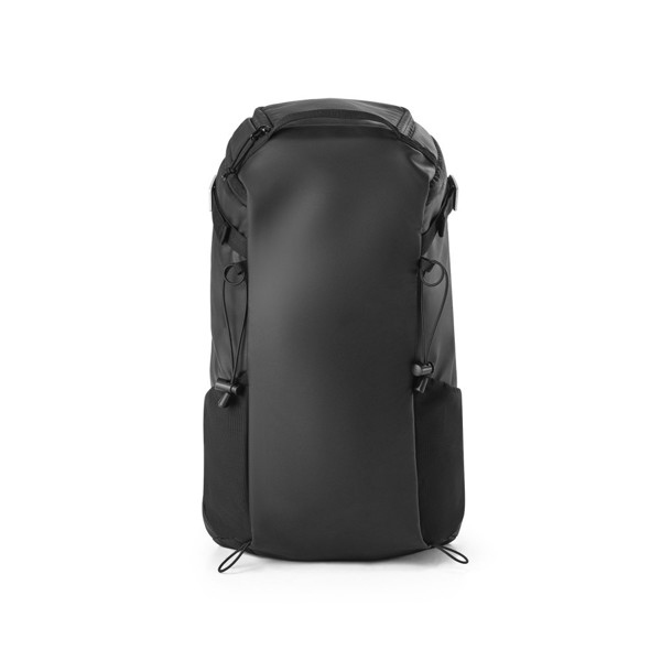 ALASCA. Mochila Hiking com revestimento à prova de água - Preto