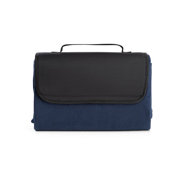 RILEY. Pikniková deka s podšívkou z EPE (180 g/m²) - Modrá