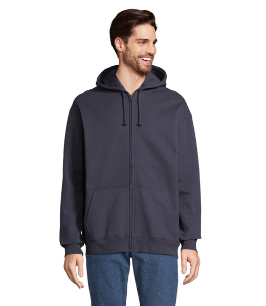 Felpa con cappuccio CARTER - Blu Scuro FranceseXS