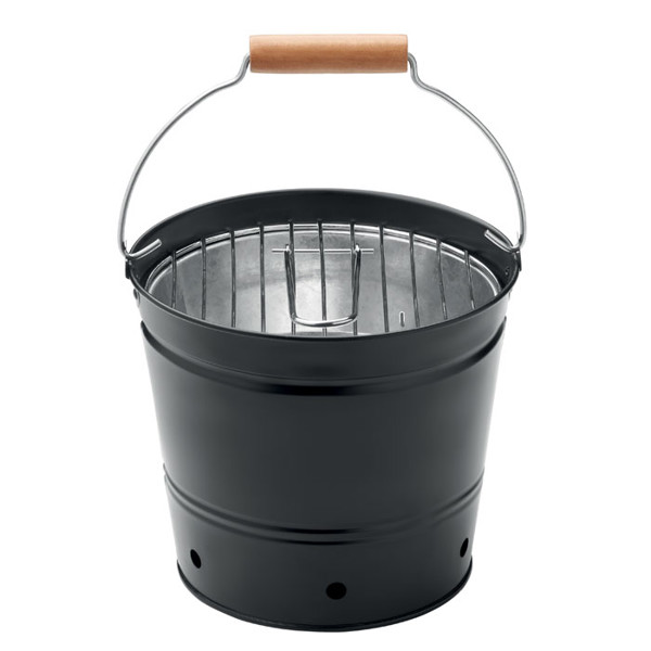 Bbqtray portable bucket grill, 200 mm diameter