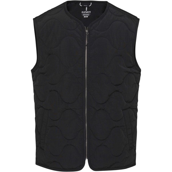 Gilet matelassé Quartz unisexe recyclé certifié GRS - Noir / M