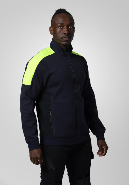 2128 Sweatshirt 1/2 zip Grey XL