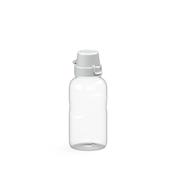 Drinking Bottle Carve "School", 500 Ml, Renew - Transparent / White