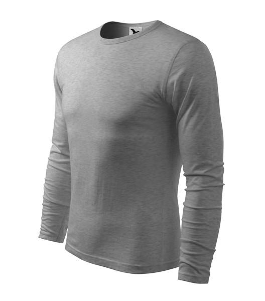 Majica Dugih Rukava Muška Malfini® Fit-T Ls - Tamno Siva Melanž / L