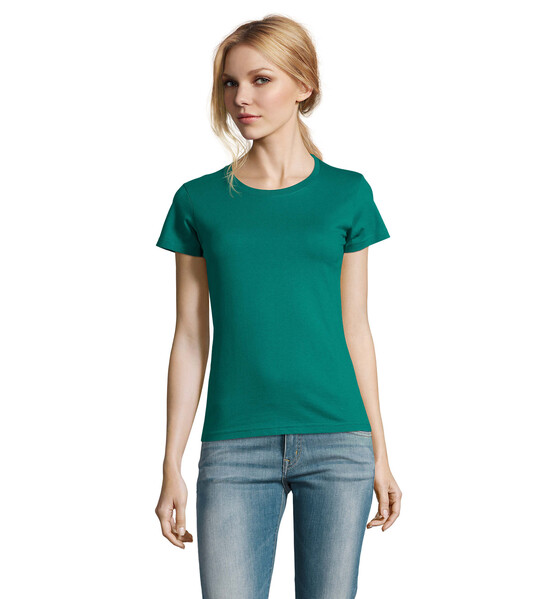IMPERIAL WOMEN T-shirt 190g - Verde EsmeraldaXL