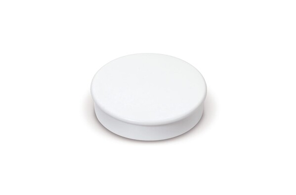 Aimant rond Ø30mm - Blanc