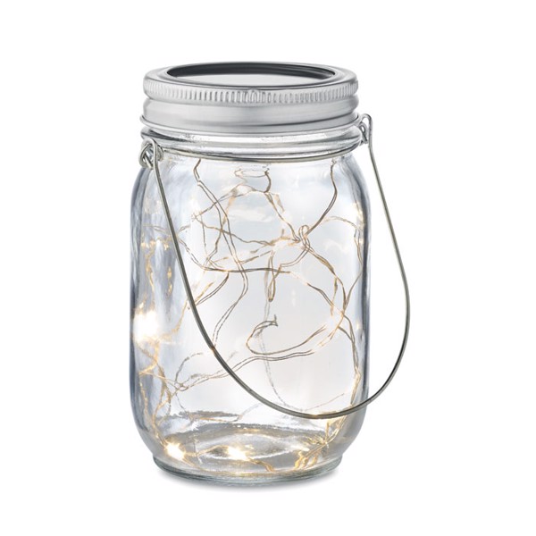 MB - Solar mason jar outdoor lamp Pot Lamp