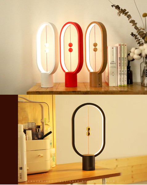Stolní LED lampa - WHITE
