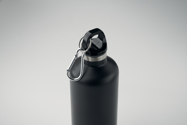 Dvojstenná fľaša 500 ml Carabi - Čierna