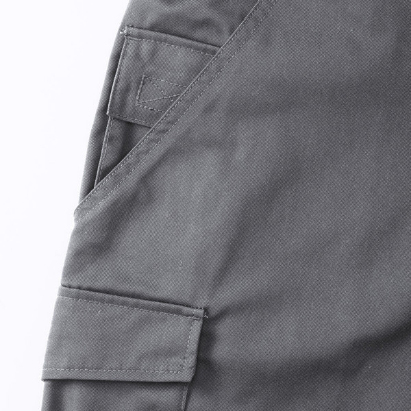 Twill Workwear Shorts - Black / 36" (91CM)