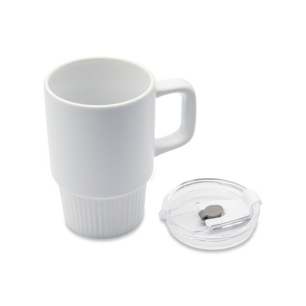 440 ml Azzurro ceramic mug - White