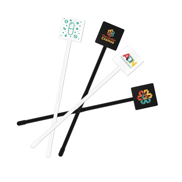 COCKTAIL STIRRER 190mm SPATULA END - Transparent / 
