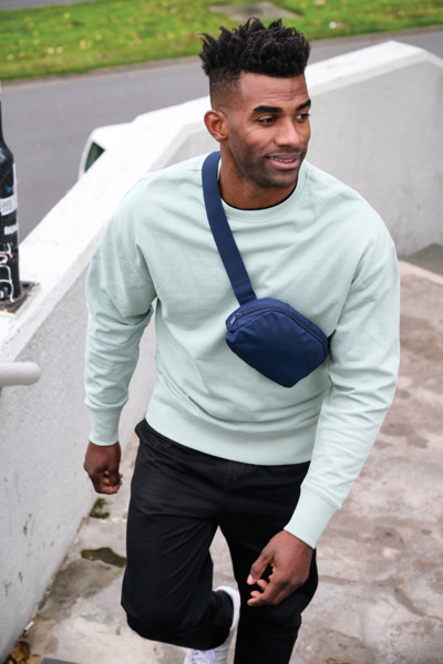 Sac banane / bandoulière en rPET AWARE™ Aero - Bleu Marine