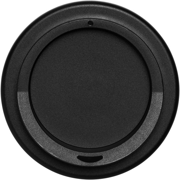 Bicchiere termico da 350 ml con impugnatura Americano® - Nero / Rosso