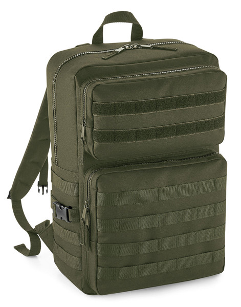 Molle Tactical Backpack - Black / ONE SIZE