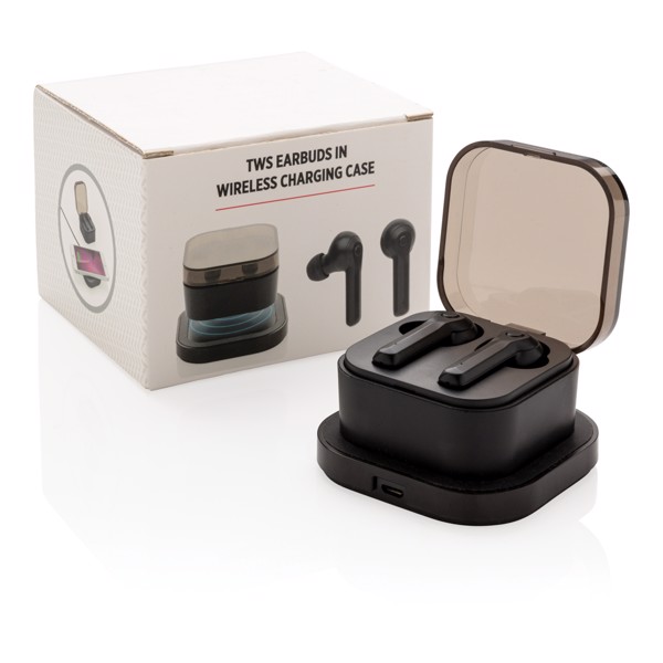 TrueWireless Ohrhörer in kabelloser Ladebox