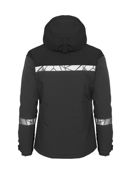 7420 SHELLJACKET PADDED LADY PGL Grey/Black 3XL