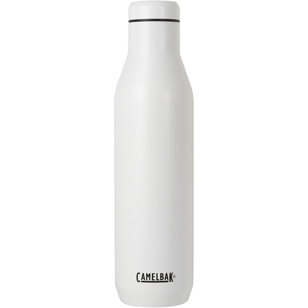 Bouteille d'eau/à vin CamelBak® Horizon de 750 ml avec isolation sous vide - Blanc