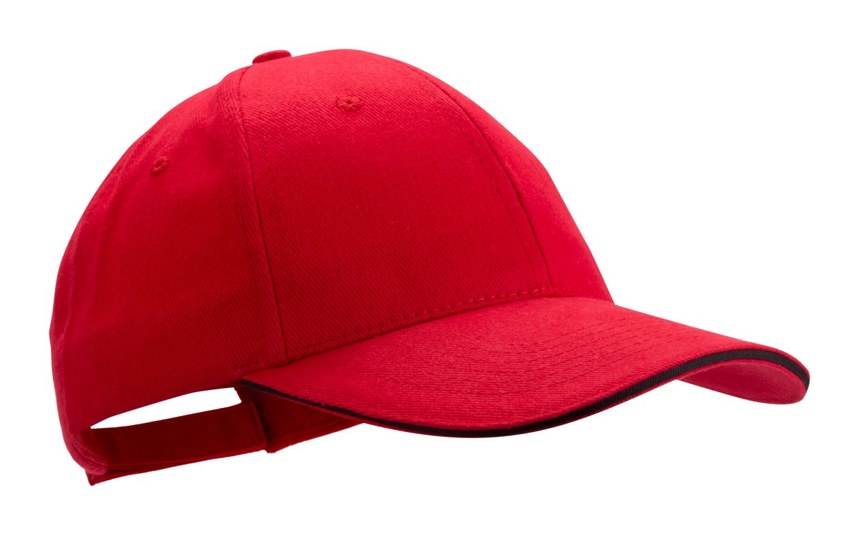 Baseball Cap Rubec - Red