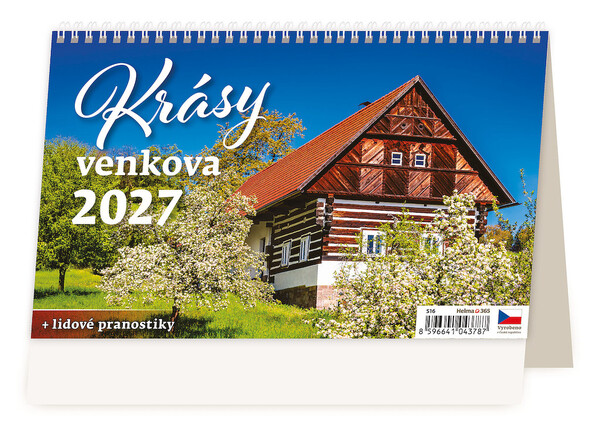 Stolní kalendář Krásy venkova 2027