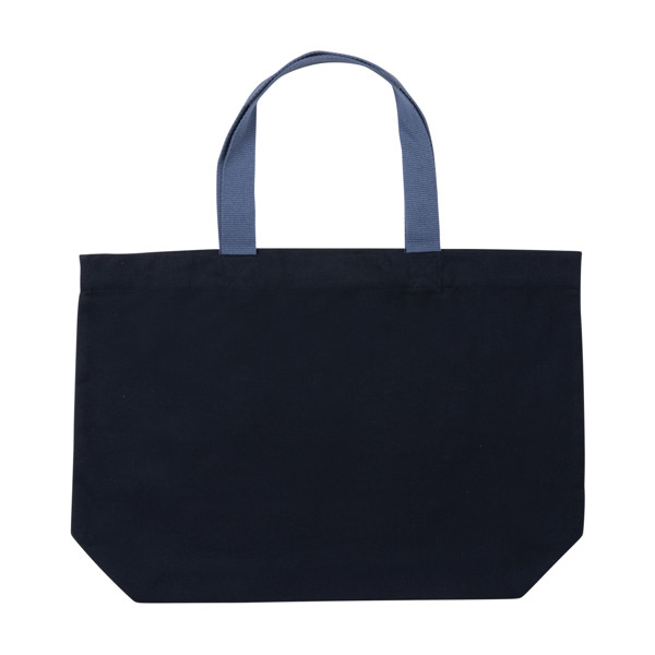Impact Aware™ 240 gsm rcanvas large tote undyed - Navy