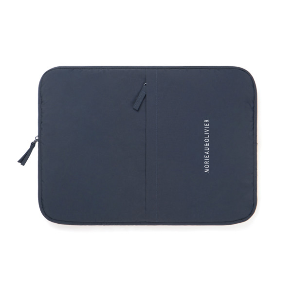 Housse ordinateur 15,6 pouces en nylon RCS KENTO URBAN - Bleu Marine