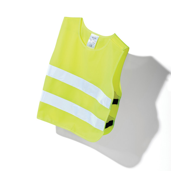 Xd Collection kids safety vest recycled PET, XS