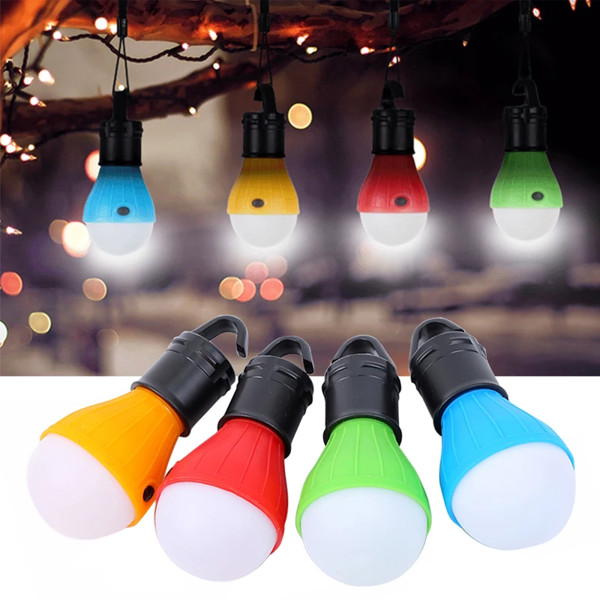 Hanging light in the tent - YELLOW
