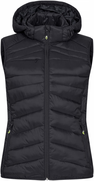 Ladies' Quilted Vest Clique | Idaho Vest Women - Black / XXL