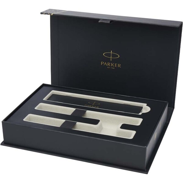 Parker IM Essentials rollerball and ballpoint pen set - black