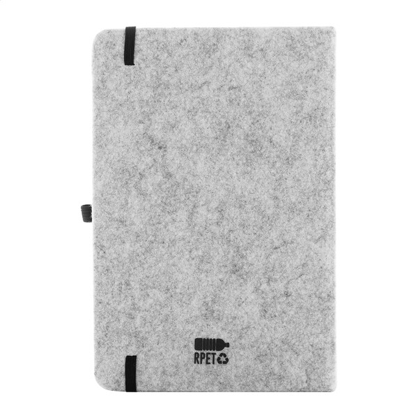 Rpet Felt Notebook Refelt Note A5 - Grey