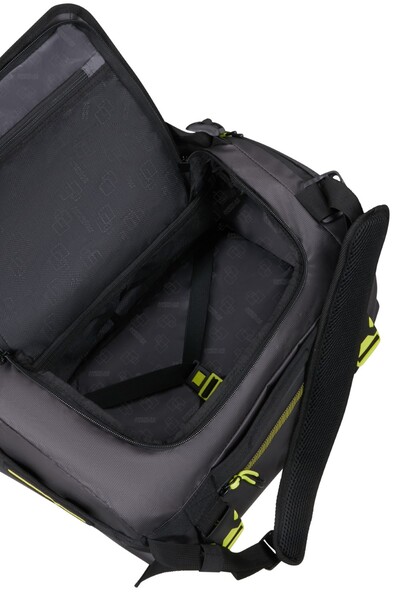 American Tourister - Urban Track Duffle/Backpack M Coated - Black/Lime
