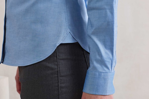 ŽENSKA KOŠULJA DUGIH RUKAVOVA SUPREME OXFORD - Bijela / 3XL