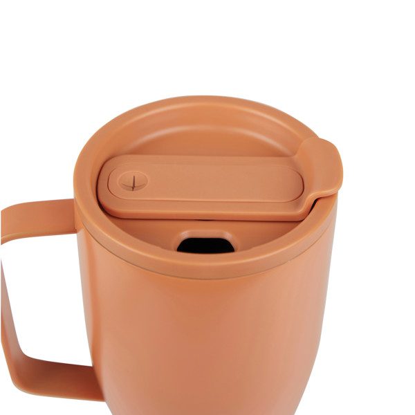 Termolahev VINGA Eos z RCS recykl. nerezové oceli 800ml - Oranžová / Oranžová