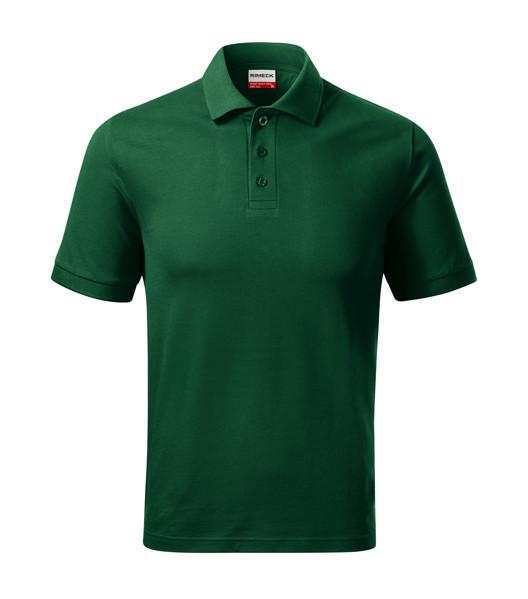 Polokošile Pánská Rimeck® Resist Heavy Polo - Lahvově Zelená / 2XL