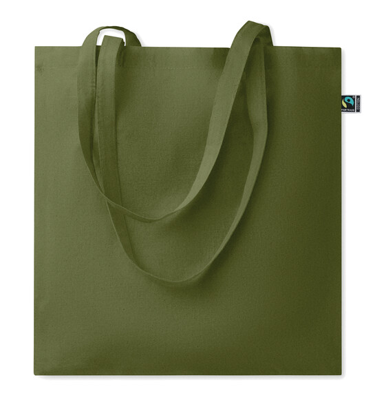 Shopper Fairtrade 180gr Osole+ Colour - Verde Scuro