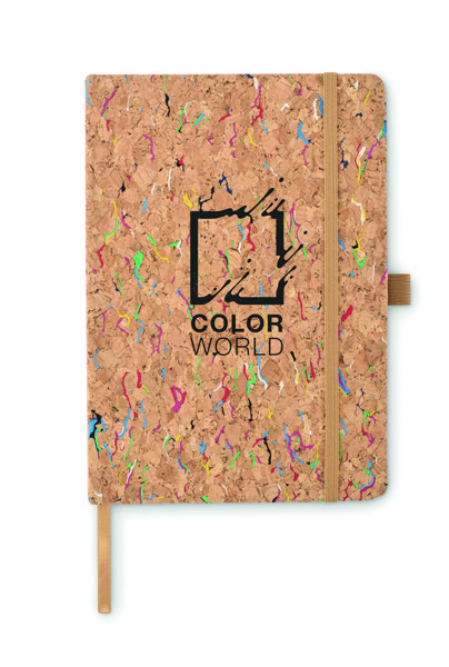 Cornota notebook A5, cork cover, 192 pages