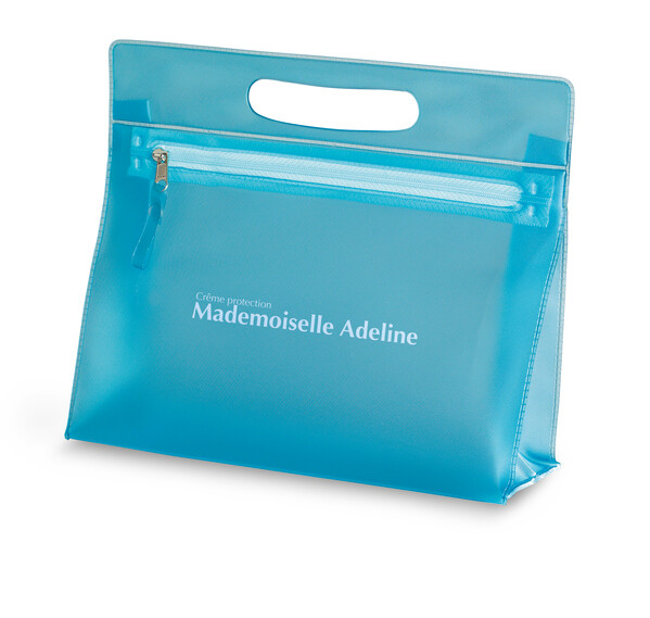 Trousse transparente Moonlight - Bleu
