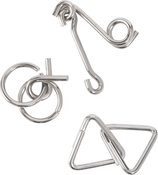 Set de 3 jeux de réflexion Nilo