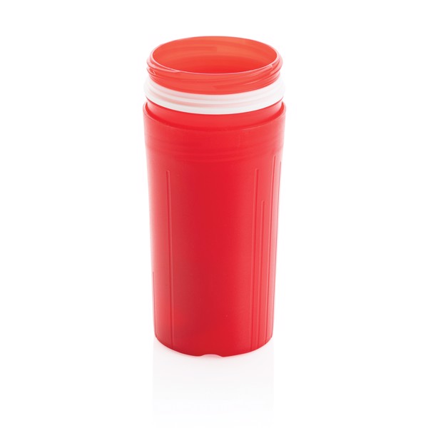 Be O bottle 500ml, sugarcane HDPE, EU made - Red