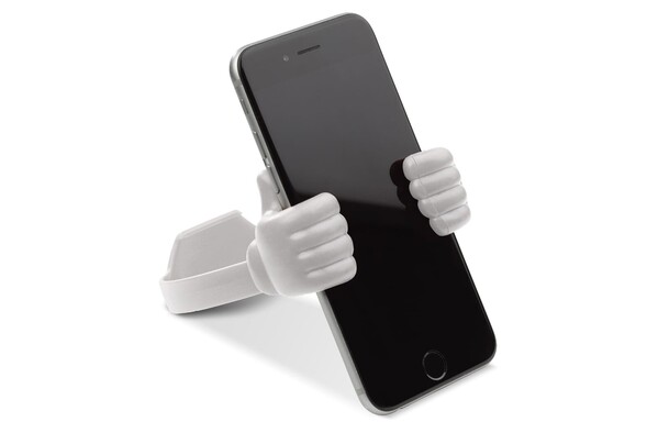 Support de téléphone Hands - Blanc