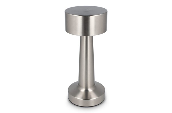 Lampe de table Lumo avec 3 modes d'éclairage et variateur de lumière - Argent