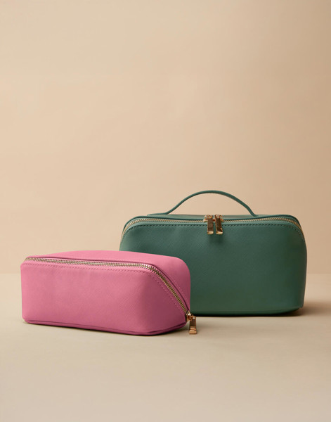 Boutique Open Flat Mini Accessory Case - Oyster / ONE SIZE