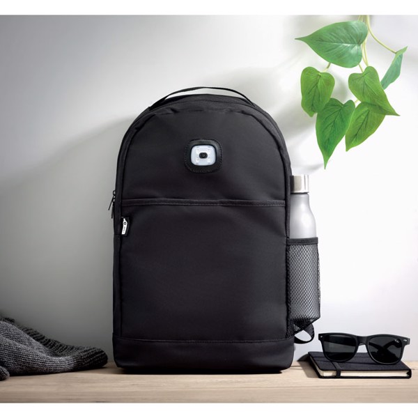 Backpack in RPET & COB light Urbanback