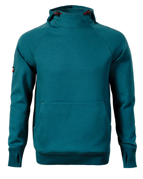Mikina Pánská Rimeck® Vertex Hoodie - Petrolejová / S