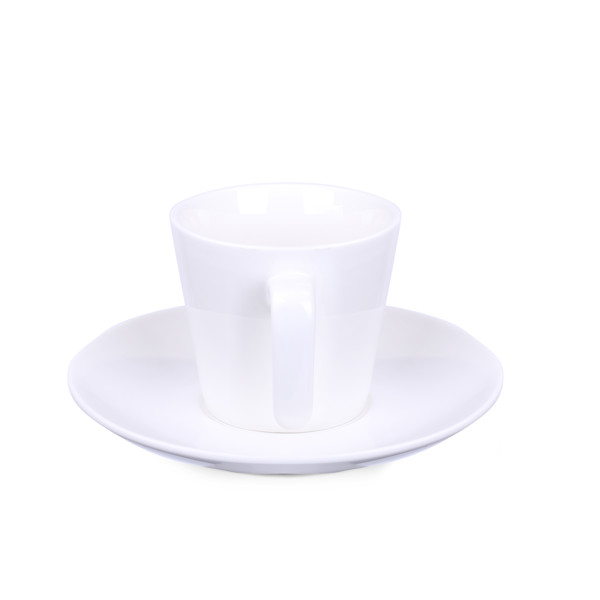 Eve ceramic cup, 82 mm diameter - White