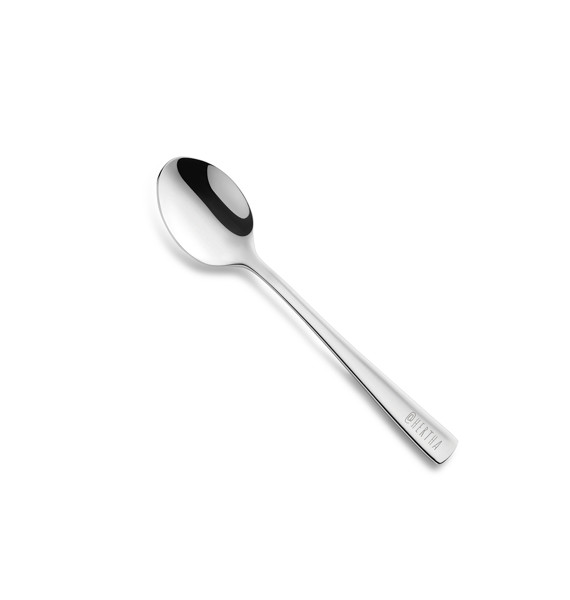Jedilni pribor Ferrum iz nerjavečega jekla, 140 mm - Srebrna / siva