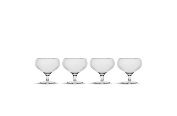 Billi coupe glass set of 4