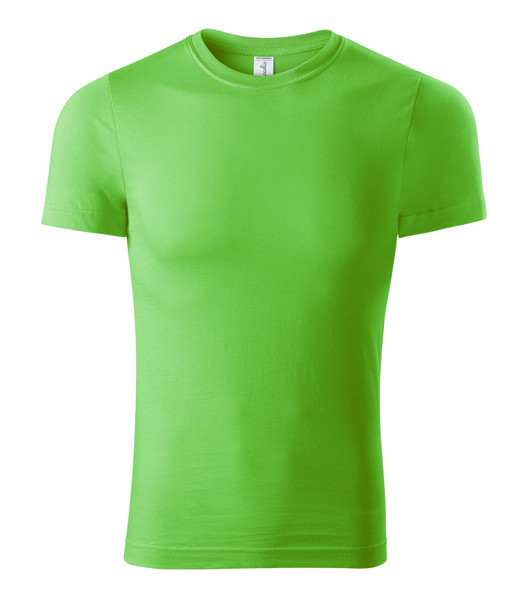 Tričko Unisex Piccolio® Paint - Apple Green / M