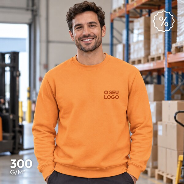 Sweatshirt Delta 300gr - Verde Abadia